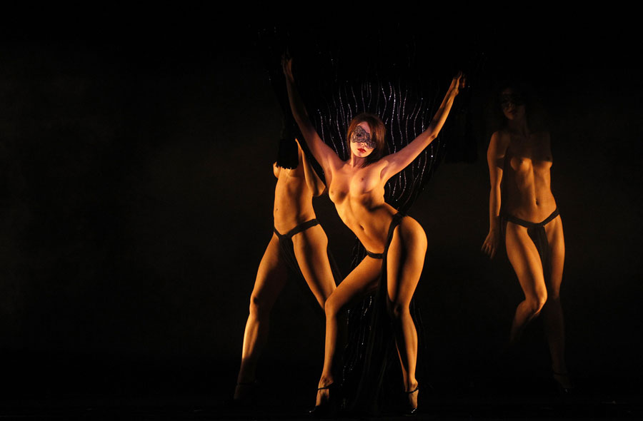 Fire dancers erotic