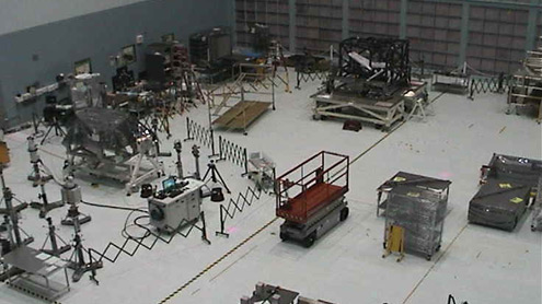 Строительство нового космического телескопа «James Webb» транслируют в Сеть