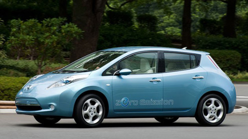 Nissan с 1 апреля 2010 года начинает принимать заказы на первый массовый электромобиль