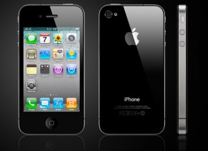 iPhone 4 в черном цвете 