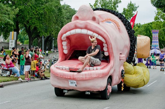 Арт Кар Парад в Хьюстоне — очевидное и невероятное