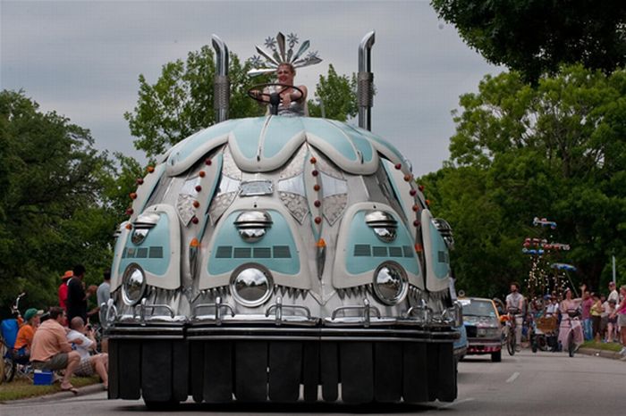 Арт Кар Парад в Хьюстоне - очевидное и невероятное