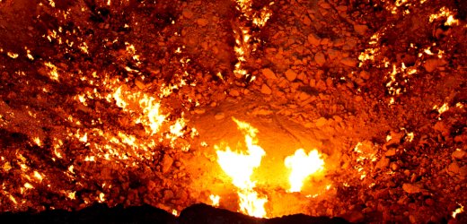 Подземные пожары уничтожают землю