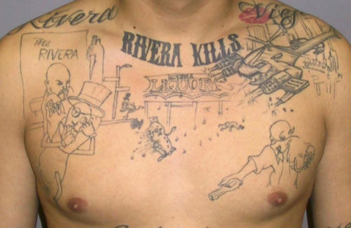 Признание в убийстве в виде татуировки