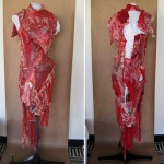 Эпатажное платье из аргентинской говядины