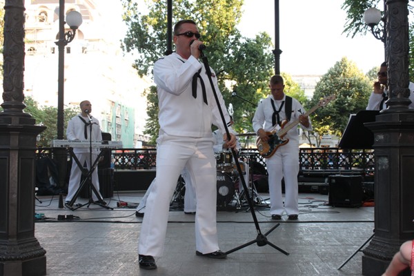 Концерты американских моряков в Одессе