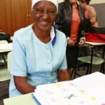 100 - летняя женщина решила пойти в школу