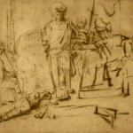 Найден украденный рисунок Рембрандта 