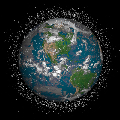 На орбите Земли – настоящая мусорная свалка