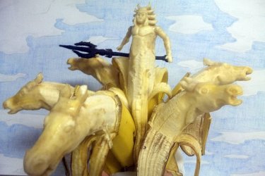 Банановые скульптуры Кэйсукэ Ямада