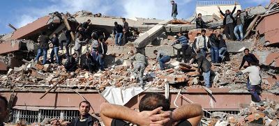 Последствия землетрясения в Турции 