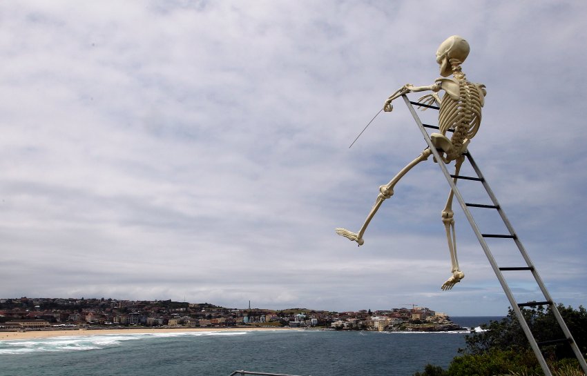 Скульптуры у моря в Сиднее