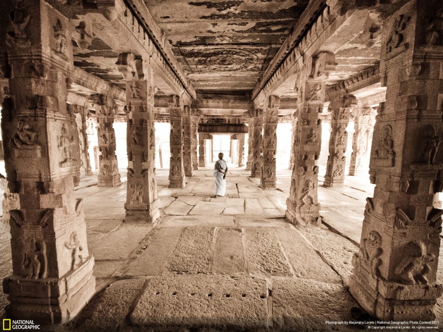 Приз зрительских симпатий Alejandra Loreto, Храм Кришны в Хампи, Индия