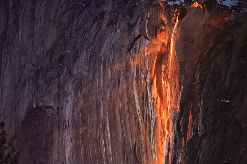 Уникальное природное явление в Национальном парке Йосемити