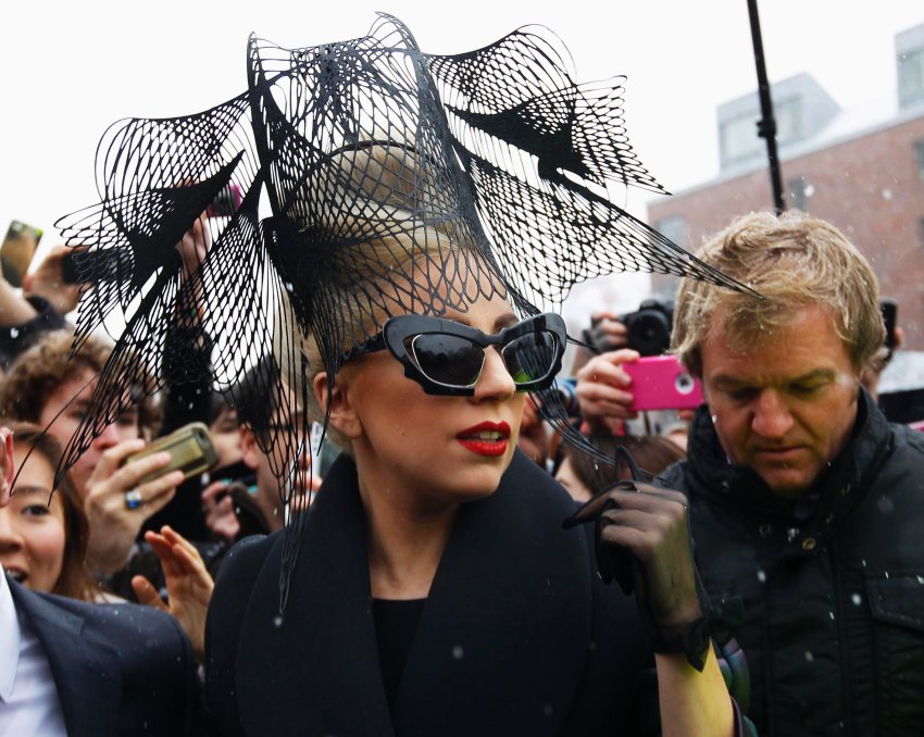 Леди Гага в Гарвардском университете