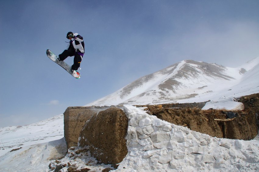 Катание на лыжах в Афганистане