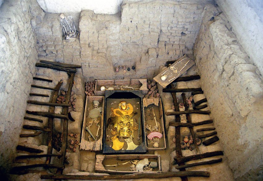 В Перу нашли могилу жрицы Ламбайеке