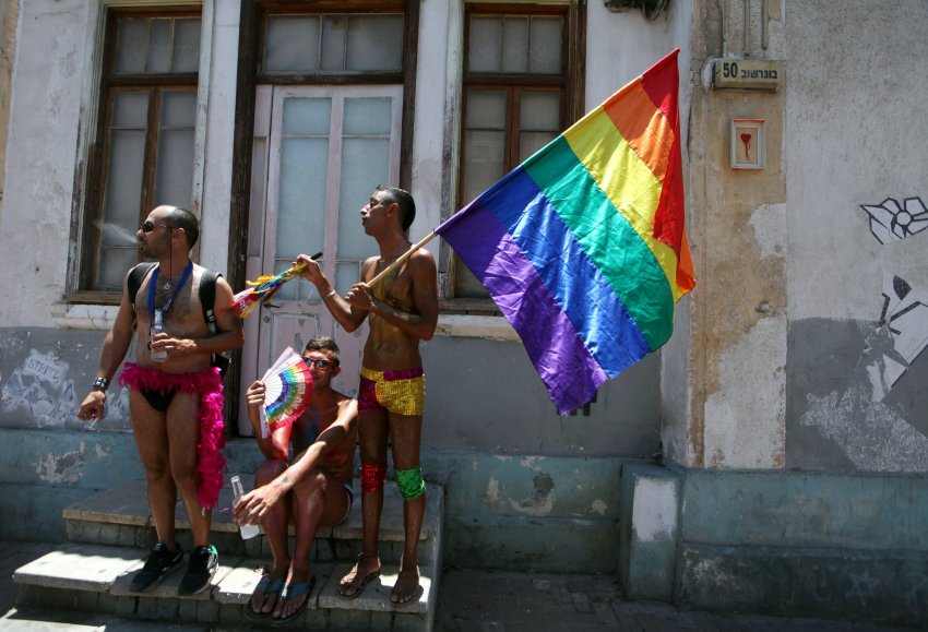 Парад гомосекусалистов в Тель-Авиве