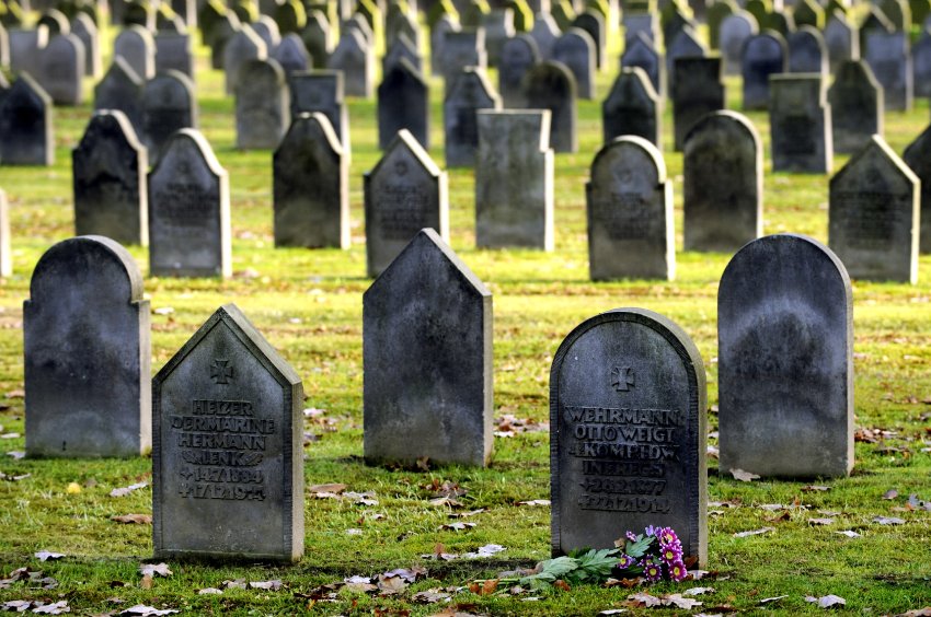 Захоронения времен Первой мировой войны