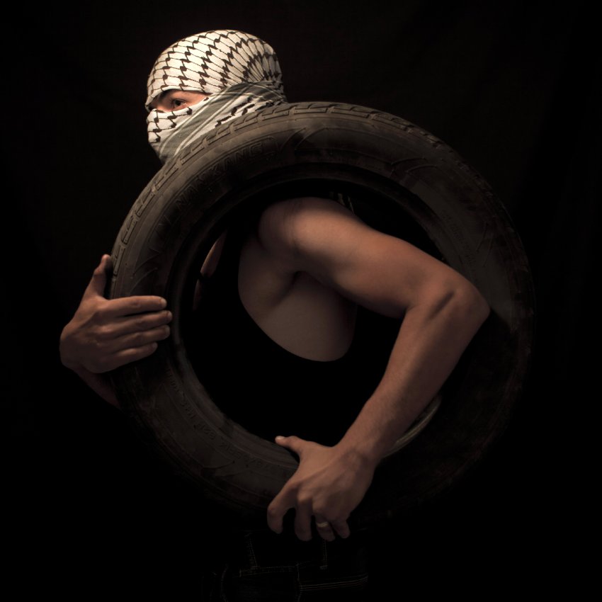 Портреты радикальных палестинцев 