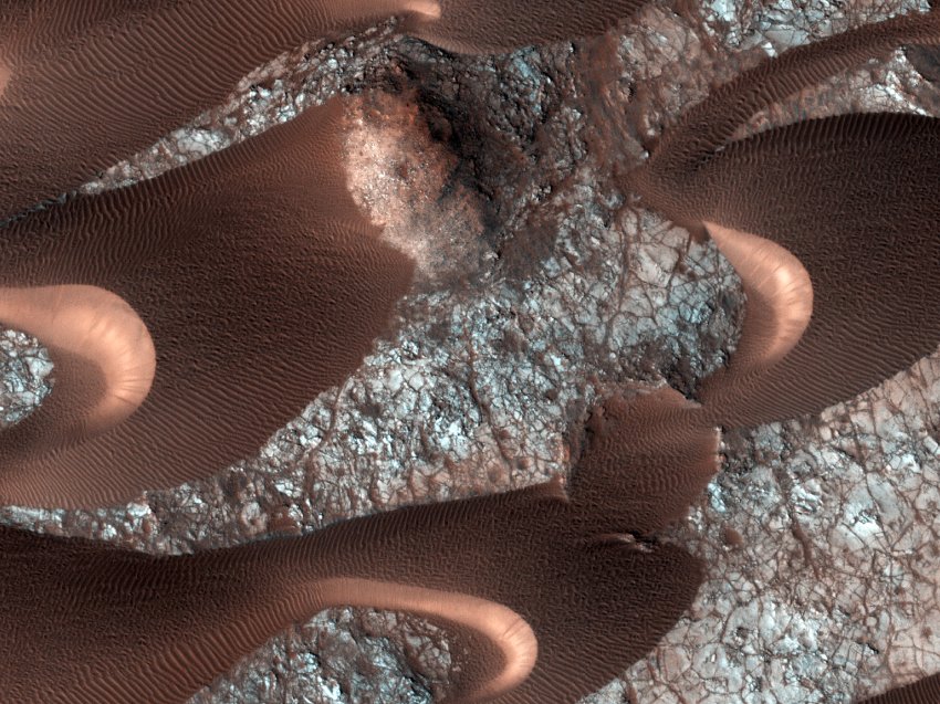 Подвижные дюны Марса