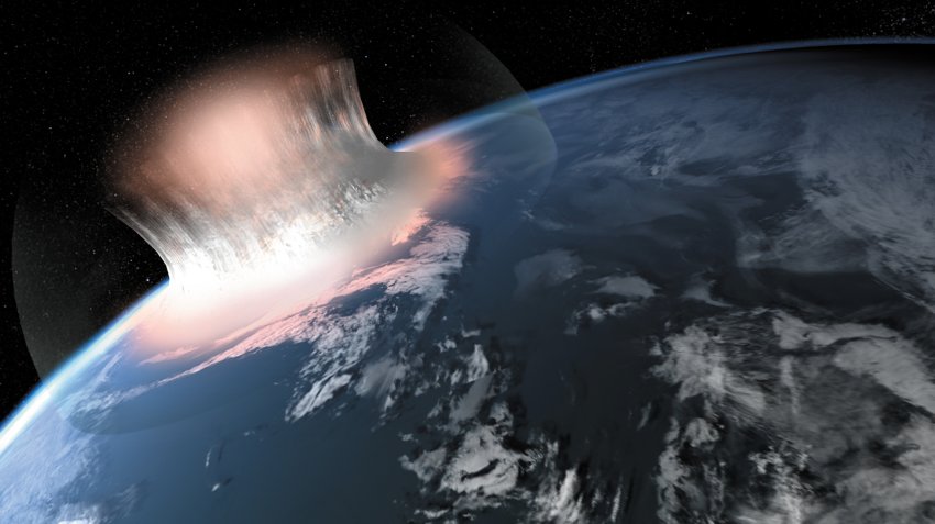 Учёные нашли самой большой кратер от метеорита