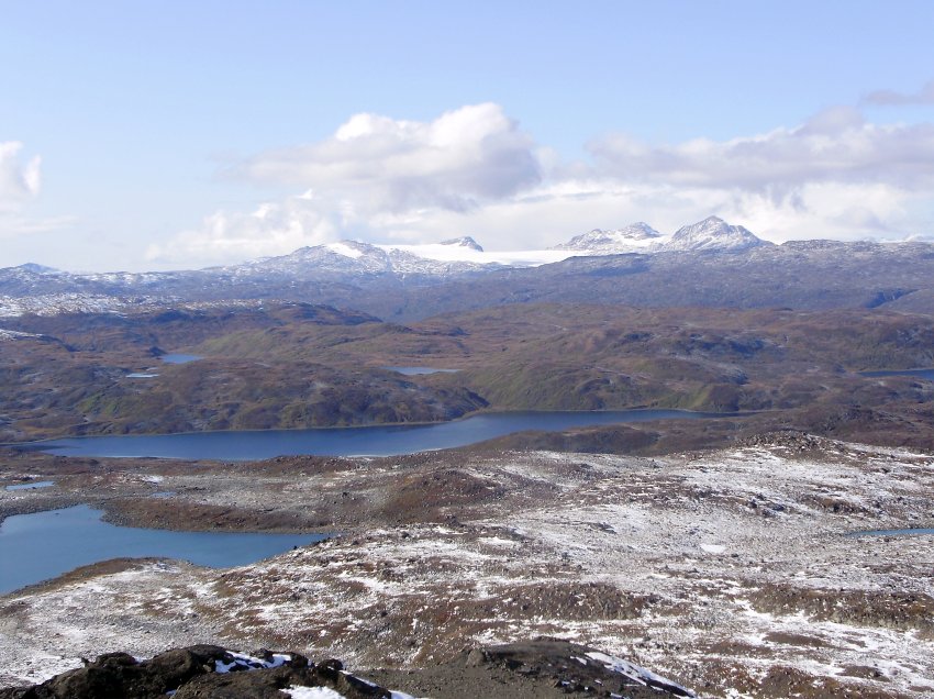Место в Гренландии, где был обнаружен кратер