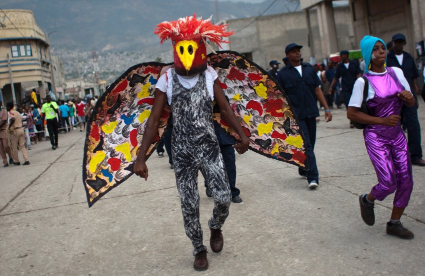 Карнавал цветов на Гаити 