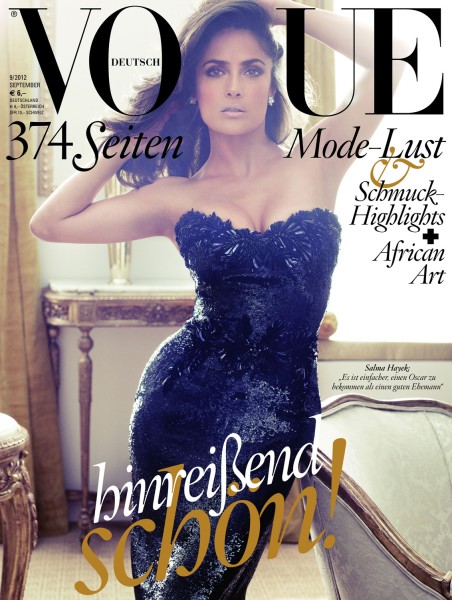 На обложке журнала "Vogue"