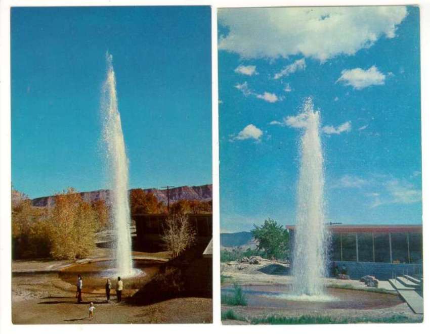 Когда-то туристы приезжали, чтобы полюбоваться водяным фонтаном гейзера