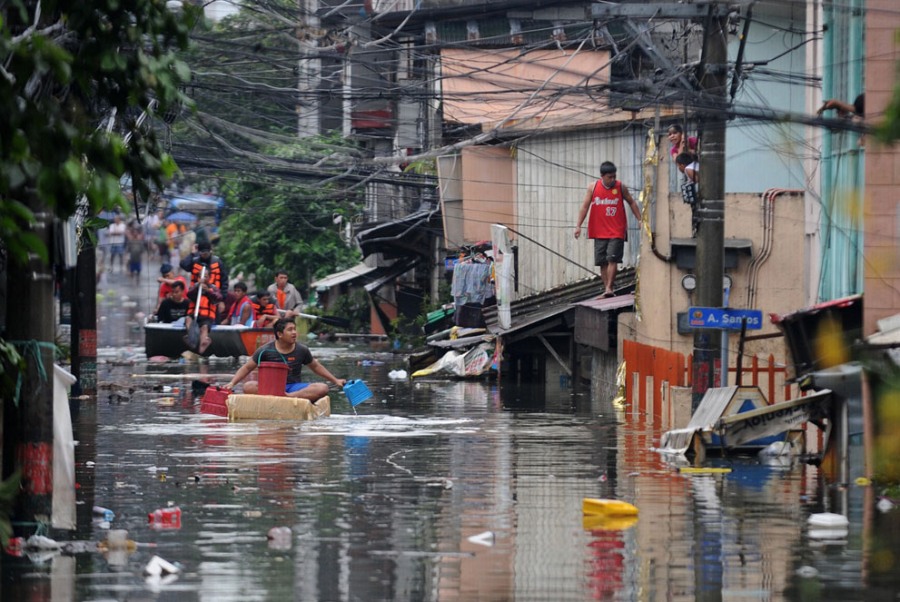 Смертоносное наводнение в Филиппинах