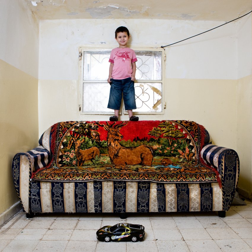 Таха, 4 года, палестинский лагерь беженцев