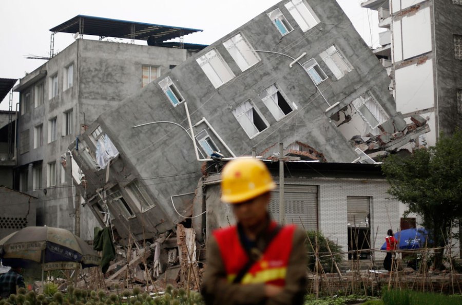 Китай после землетрясения 
