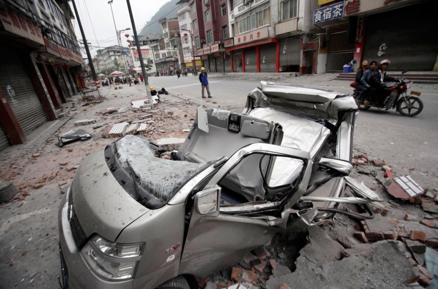 Китай после землетрясения 