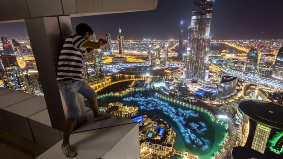 Российские руферы покорили небоскребы в Дубае