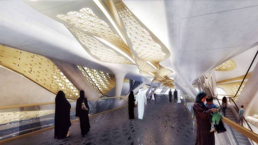 В Саудовской Аравии появится роскошная станция метро