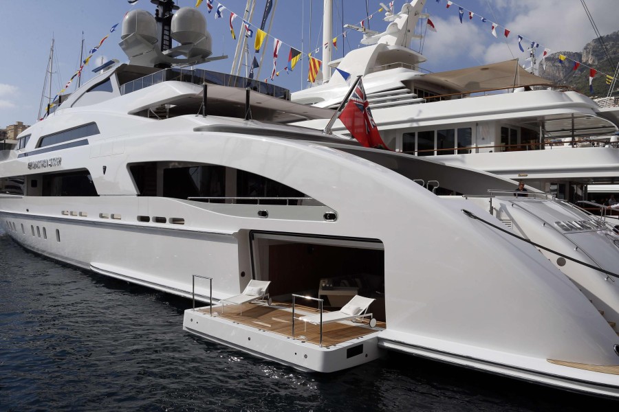 В Монако снова прошла выставка роскошных яхт