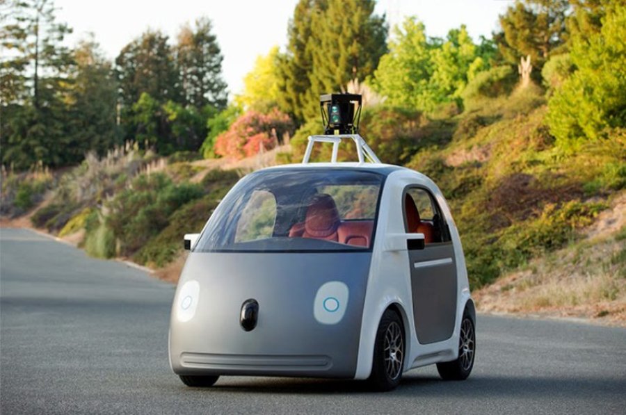 Автомобиль без руля и педалей от Google