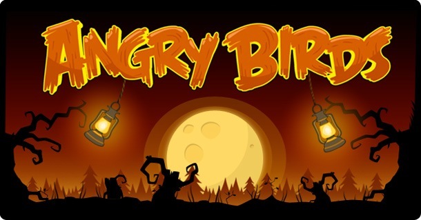 Игра Angry Birds с тыквами
